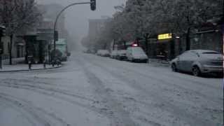 Nieve en el Zaidin Granada [upl. by Yojenitsirk491]