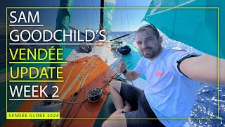 Vendée Globe 2024 Sam Goodchild exclusive  I cant cover 40 boats  Yachting World [upl. by Dikmen]