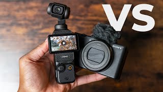 BEST Vlog Camera DJI Osmo Pocket 3 vs Sony ZV1 M2 [upl. by Martynne184]