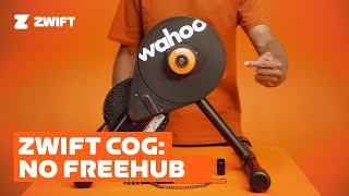 Zwift Cog No Freehub Set Up [upl. by Mathilde]