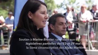 Soutien à Marine Brenier à Nice  26 avril 2016 [upl. by Ennayehc222]