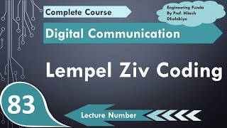 1 Lempel Ziv Coding Basics Algorithm Procedure amp Example Explained in Digital Communication [upl. by Ainegue]