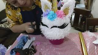 MINIPIÑATA UNICORNIO [upl. by Davita]