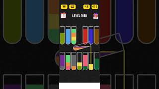 Water sort puzzle  Level 1659 [upl. by Hluchy]