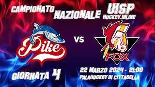 Campionato Nazionale UISP  Cittadella Pike vs Fox Fighters [upl. by Mohn]