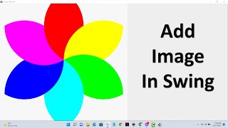 Java Swing Tutorial  Add image in JFrame [upl. by Siradal]