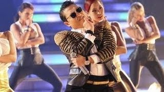 PSY PERFORMS quotGENTLEMANquot DANCING WITH THE STARS CAST DWTS [upl. by Jody]