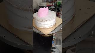 Customised cake one kg vanilla cake cakedecorating food food tenali [upl. by Ahc]