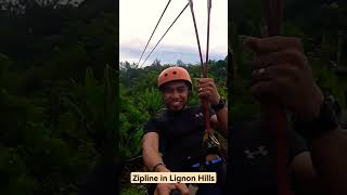 Zipline at Lignon Hills in Legazpi City Albay [upl. by Eilrahc]