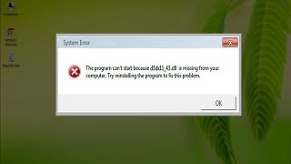 How to Fix D3DX1143dll Missing Error [upl. by Mohn]