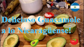 Guacamole Nicaragüense Delicioso [upl. by Elurd]