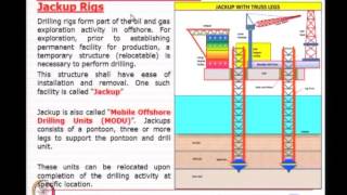 Mod05 Lec01 Jackup RIGSAnalysis and Design  1 [upl. by Mir]