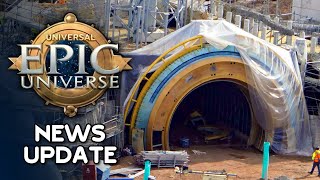 Universal Epic Universe News Mega Update — DRAGONS RIDE TESTING CAROUSEL PERMITS amp EXPANSION RUMORS [upl. by Ekalb329]