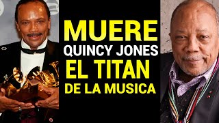 quincy jones muerte [upl. by Cordi]