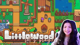 A PEACEFUL RPG  Littlewood Gameplay amp First Impressions  Nintendo Switch  Kat Plays [upl. by Eniamrehs]