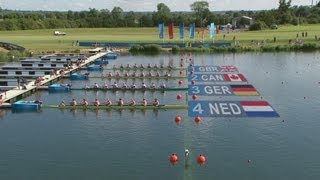 Mens Eight Rowing Heats Highlights  London 2012 Olympics [upl. by Blakeley]