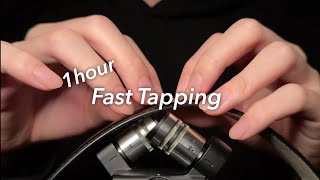 ASMR Fast Tapping Heard from Inside the BrainNo Talking [upl. by Alesi498]