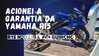 Acionei a garantia da Yamaha R15 pela segunda vez a moto não liga r15 r15v3 [upl. by Ocnarfnaig]