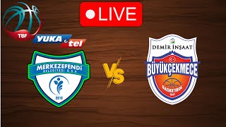 🔴 Live Merkezefendi vs Buyukcekmece  Live Play By Play Scoreboard [upl. by Yle746]