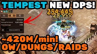 Tempest v20 BEST SOLO DPS Build RAIDSDUNGEONSFARM Setups Diablo Immortal [upl. by Johnnie]