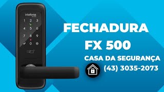 FECHADURA DIGITAL FD 3000 INTELBRAS  CASA DA SEGURANÇA CAMBÉ [upl. by Stimson]