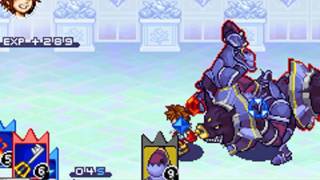 Game Boy Advance Longplay 027 Kingdom Hearts Chain of Memories Sora Part 5 of 9 [upl. by Eilsil]