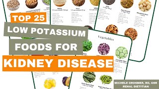 25 Low Potassium Plant Foods To Protect Your Kidneys [upl. by Edlihtam781]