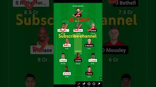 ENG vs WI 2nd ODI Dream 11 Prediction  WI vs ENG Dream 11 Prediction today match trending shorts [upl. by Begga]