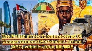 GOOD NEWSThe United Arab Emirates has donated APCs 4x4 armored Cougar to Mali [upl. by Anma]