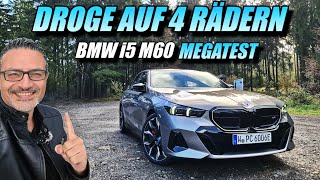 Neuer BMW i5 M60 im Megatest Echte Reichweite Ladezeit Verbrauch Software uvm [upl. by Aimej]