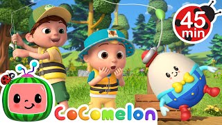 Humpty Dumpty Family Camping Nature Song  MORE CoComelon Nursery Rhymes amp Songs [upl. by Miko]