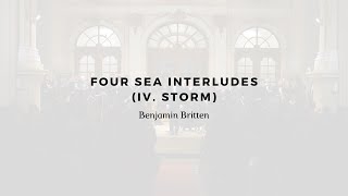 Benjamin Britten Four Sea Interludes IV Storm [upl. by Aihtibat]