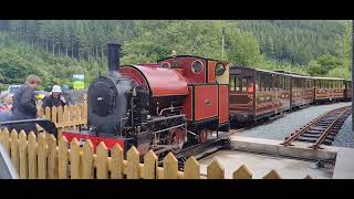 Corris Railway 25062022 Traverser at Corris station [upl. by Revorg439]