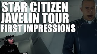 Star Citizen JAVELIN TOUR • Invictus Launch Week • GAMEPLAY 313 FIRST REACTIONS letquots go [upl. by Beatrix]