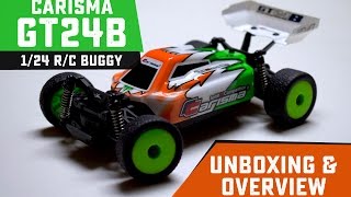 Carisma GT24B 124 RC Buggy Unboxing and Overview [upl. by Aspasia]