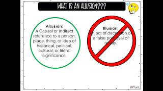 What is Allusion [upl. by Ilojne]