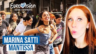 I REACTED TO MARINA SATTI  MANTISSA  GREECE EUROVISION 2024 [upl. by Otineb]