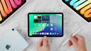 NEW iPad Mini 7 Unboxing amp Setup  BLUE [upl. by Babbie]