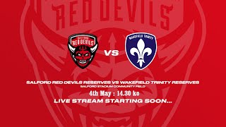 Salford Red Devils Reserves v Wakefield Trinity Reserves [upl. by Nylakcaj211]