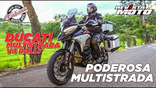 Ducati Multistrada V4 Rally  Prueba Activa  Revista Moto [upl. by Aicelav498]