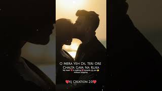 O Lakhon Mile Koi bhi Na Tumsa Mila Status👩‍❤️‍👨Lyrical WhatsAppStatus😘lovestatus💞viralshort [upl. by Enahsal]