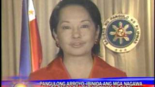 Arroyo bids nation goodbye thru primetime speech [upl. by Yot]