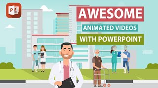 How To Create Animated Videos With PowerPoint  Beginners Guide [upl. by Riesman363]