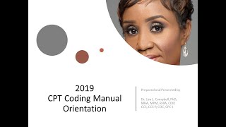 Introduction to the 2019 CPT Manual [upl. by Stacey]