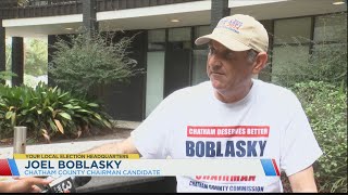 Newcomer Joel Boblasky makes bid for Chatham County chair [upl. by Castera]