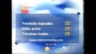 Météo Média MiniExtrait  Prévisions Locales  13 Avril 2003 [upl. by Annenn922]