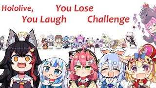 Hololive You Laugh You Lose Challenge [upl. by Sulienroc]