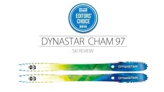 2014 Dynastar Cham 97 Ski Review  Mens All Mountain Editors Choice [upl. by Cohbert]