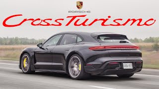 SUPERWAGON 2021 Porsche Taycan Turbo S Cross Turismo Review [upl. by Shank]