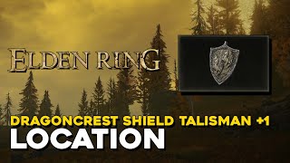 Elden Ring Dragoncrest Shield Talisman 1 Location [upl. by Arrakat202]